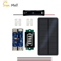 5V 5.5V 160mA 250mA 500mA Solar Panel Power Solar Cells Panel DIY With 5V 1A Solar Lithiuium Battery Charging Controllers