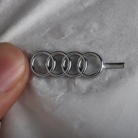 2/5/10pcs 3D Metal Small Car Emblem DIY Badge Accessorie For Audi SLINE A6 C5 C6 C7 A5 A7 A8 Q3 A4 B5 B6 B7 B8 B9 A1 A3 8V 8P 8L