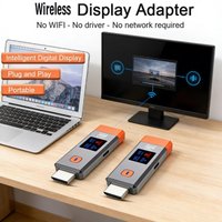 50M 1080P@60Hz 5.8G Wireless HDMI Transmitter and Receiver Extender Plug and Play No WiFi Needed for Home Conference Gaming TV