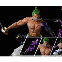 New 20cm One Piece Anime Figure GK Roronoa Zoro Action Figure PVC Collection Cartoon Model Doll Gift Toys Decoration