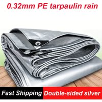 PE 0.32 mm tarpaulin rainproof cloth outdoor awning garden plant shed truck awning waterproof sunshade sail pet dog house cover