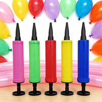 3/6/12pcs Mini Balloon Pump Hand Push Inflator for Swimming Yoga Ball Basketball Festival Party Wedding Atmosphere Tool XJM