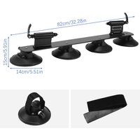 Aluminium Alloy Top Suction Roof-Top Bike Racks with Sucker Vacuum Suction Roof-Top Bike Carrier Rack for Trucks Trailers
