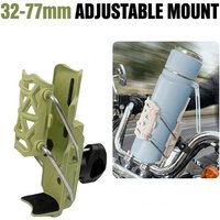 Motorcycle Cup Holder Adjustable Bike Handlebar Water Bottle Mount for 32-77mm Harley Honda Yamaha Kawasaki Suzuki KTM