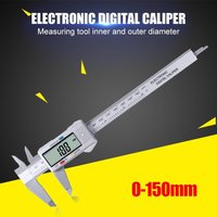 Classic Texture Electronic Carbon Fiber Multi-functional Vernier Caliper Gauge Micrometer Practical Depth Measuring Tools