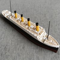 1/1000 Mini Titanic Cruise Ship Model 25cm 3D Printed Forming Ships Static Model Ship Toy Ornament Cruise Ship Model