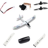 Original WLtoys XK A800 2.4Ghz 5CH RC Airplane Spare Parts Motor Propellers Blades Wing Tail Group Receiver Board Servo