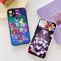 Amazing Digital Circus Phone Case For IPhone 14 11 12 13 Mini Pro Max 8 7 Plus X XR XS MAX Translucent Matte Cover