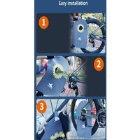 AliExpress NONE High Quality Black Bike Disc Cover PVC Upgrade Brake Cover Lengthening Wash Protection Cover Cleaning and Maintenance Tools