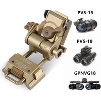 Premium Metal L4G24 NVG Helmet Mount Holder Night Vision Stent Goggles Mount Outdoor Sport Tactical Helmet Bracket For PVS15/18