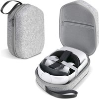 Large Capacity Hard Shell Storage Case Travel Carrying Bag VR Headset Accessories for Oculus Quest 2 VR Headset Touch Controller