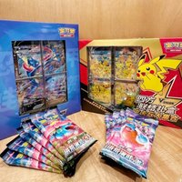 New Genuine 100% Original Pokemon Ptcg Card Quartet Coupling V-Union Gift Box Pikachu Big Gather Moru Baker Mew-Two Ptcg Toys