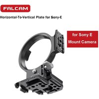 FALCAM Rotatable Horizontal To Vertical Mount Quick Release Plate Kit for Sony E Mount FX3 A7 ZVE10 A7III A7 IV