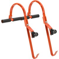 2 Stück Dachleiterhaken, rutschfeste Leiter-Ersatzteile, leichte Dachrinnenverlängerung für Outdoor-Projekte, Reparaturarbeiten an Dachrinnen