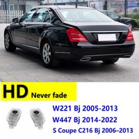 HD 2Pcs For Mercedes Benz Accessories LED Car Door Projector Welcome Light Vito C216 W639 W221 BJ V S Class W447 2005-2013 2010
