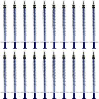 1ML 5/10/20/50/100Pcs Without Needle Plastic Nutrient Sample Measuring Syringe Pet Feeding Kithchen Tool Syringe 1ML With OPP
