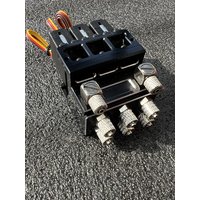 RC Model Hydraulic Valve 3-way Hydraulic Directional Valve Excavator Hydraulic Steering Valve Forklift Hydraulic Control Valve
