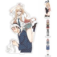 16CM Anime My Dress Up Darling Kitagawa Marin Gojo Wakana Cosplay Acrylic Figure Stand Ornament Christmas Gifts