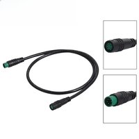 Mid Motor Extension Cable For Bafang Display Extension Cables 5Pin Male To Female Electric Bike Waterproof M/F Extension Cable