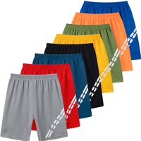 2/4-pcs Summer Children's Multi-color Combination Quick Drying Sports Suit Boys And Girls Short Sleeved T-shirt Versatile Shorts