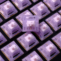 KeyGeek SU Color V2 Switch Linear 5pins 37g 45g Early Bottoming Stuffy Voice For Mechanical Keyboard Higf Quality PC Accessories