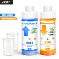 Yieryi Hydroponic pH Up Down Liquid pH Adjuster Water Balance Nutrient Regulator Solution for Indoor Garden Plant Growing System