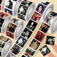 500PCS New Music Idol Michael Jackson Series Graffiti Sticker Pop Rock Singer Printing Luggage Notebook Sticke Fans Gift