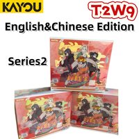 Kayou Naruto Kartenbox T2W9 Englische & Chinesische Version CR UR MR AR SSR Original Anime-Merchandise Sammelkarten Flash-Geschenke