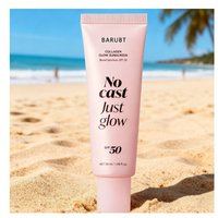 1/2/3PCS Collagen Sunscreen SPF50+ UV protection sunscreen Non Greasy Makeup Primer Sunblock Moisturizing Skin Care 50ML