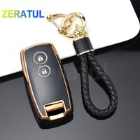 TPU Car Remote Key Case Cover Shell Fob Keyless Holder For Suzuki Grand Vitara SX4 S-Cross XL-7 sch4 Swift 2007 - 2010