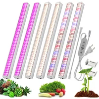 Newest 1/2/4/6PCS Full Spectrum LED Growing Lights for Greenhouse Plants Veg Flowers Fill Light Soilless Cultivation Lamps Hot