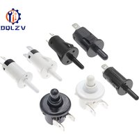 125V-250V Door Switch Refrigerator Cabinet Light Disinfection Cabinet Wardrobe Closed Press Button Switch Normally Open/Closed