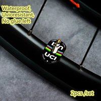 AliExpress NONE 2pcs Mountain Road Bike Presta Valve Stickers Protective Adhesive Decals for Tire Air Nozzle APPROVED Decorative Design