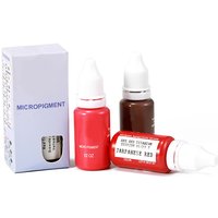 15ml Permanent Makeup ink Color Natural Eyebrow Lips Dye Tattoo Ink Microblading Pigments For Body Beauty Tattoo Art Supplies