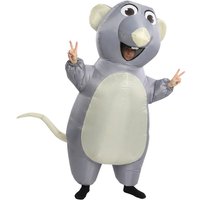 Inflatable Mouse Costume for Adult Halloween Costume Set for Boys & Girls Mouse Costume Carnival Performance Costume with Blower
