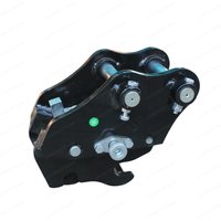 Schnellverbinder für Mikrobagger, halbautomatischer Schnellverbinder