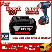 Original NEUE Für BOSCH 18V BATTERIE GBA 18V 8,0 Ah 18V Professionelle GBA GSR GSB BAT609G BAT622 BAT618G w/Kraftstoffanzeige