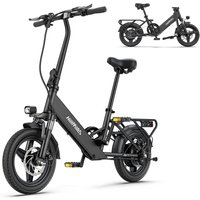 AliExpress HillMiles Mile 1 E-bike 250W Motor 36V 10.4AH Battery 14 Inch Electric Bicycle City Commuter Mini Folding Electric Bike