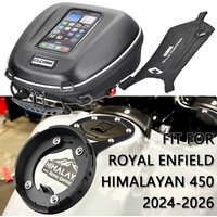 For ROYAL ENFIELD Himalayan 450 Motorcycle Racing Tank Bag Quick Lock Fuel Tank Luggage Box Saddlebag Storage Bags Backpack