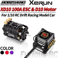 Hobbywing XERUN XD10 PRO ESC 100A & D10 Motor 10.5T/13.5T Sensored Brushless For 1/10 RC Drift Racing Model Car Accessories