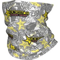 Custom R-Rocks S-Stars Neck Gaiter Women Men UV Face Shield Winter Cool Logo Design Bandana Scarf for Hiking