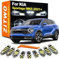ZITWO For New Kia Sportage MK5 5 V 2021 2022 2023 LED Interior Reading Light Bulbs Kit Trunk Lamp Canbus Error Free