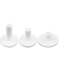 Golf Practice Tees 3 Pieces Packed 25mm/38mm/50mm Golf Rubber Tee Indoor And Outdoor Sport for Driving Range And Practice Mat