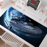 Movie S-star-treks Enterprise Mouse Pad Multiple Sizes Large Square Computer Office Game Table Mats Rubber Anti-slip Mousepads