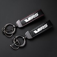 High-Grade Car PU Leather Keychain Auto For Fabia Superb Kodiaq MK1 MK2 MK3 Octavia VRS Keychain Accessories