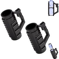 Tactical Assault Double Can Holder Rugged Two-Can Beer Soda Holder Durable Tactical Style Beverage Holder For Outdoor Use