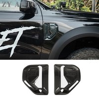 For Ford Ranger T9 2023 2024 2025 Car Rear Side Vent Fender Air Fin Intake Scoop Trim Cover High Quality ABS Tuning Accessories