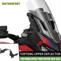 For Honda CRF1100L CRF1100 Africa Twin 2024-2026 Motorcycle Upper Deflectors Windshield Side Panel Cover Topteng Upper Deflector image 4