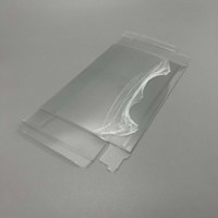 Transparente Box für Spielekonsolen-Sammlungen, Aufbewahrung, durchsichtige Abdeckung, PET-Schutzbox