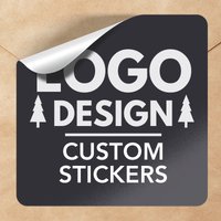 Personalisierte Aufkleber mit individuellem Design für Veranstaltungen - Laden Sie Ihr Foto/Logo hoch, kreative Hochzeitsdekoration, DIY-Etiketten & Wanddekoration